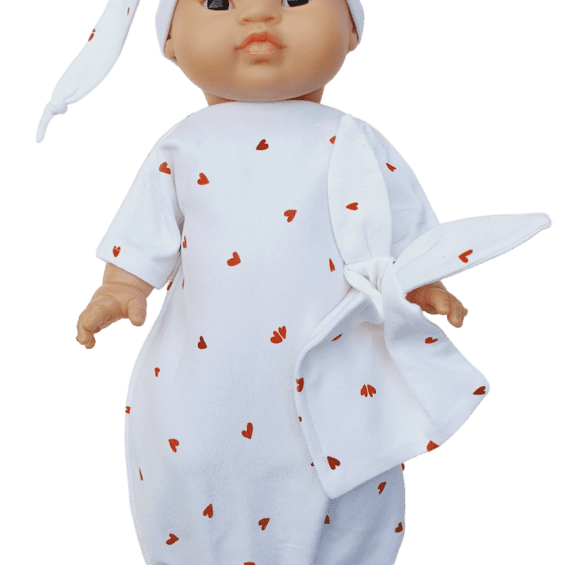 colerette fleur blanche – maman poule & papa coq