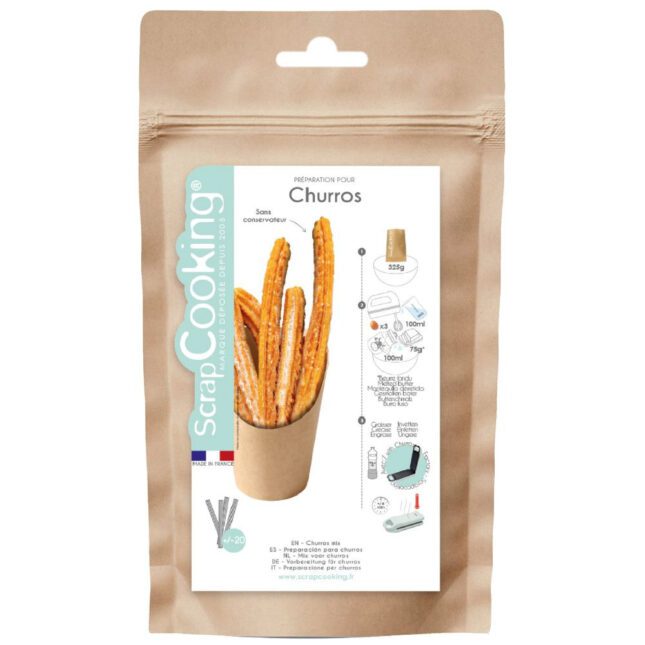 préparation pour churros scrapcooking