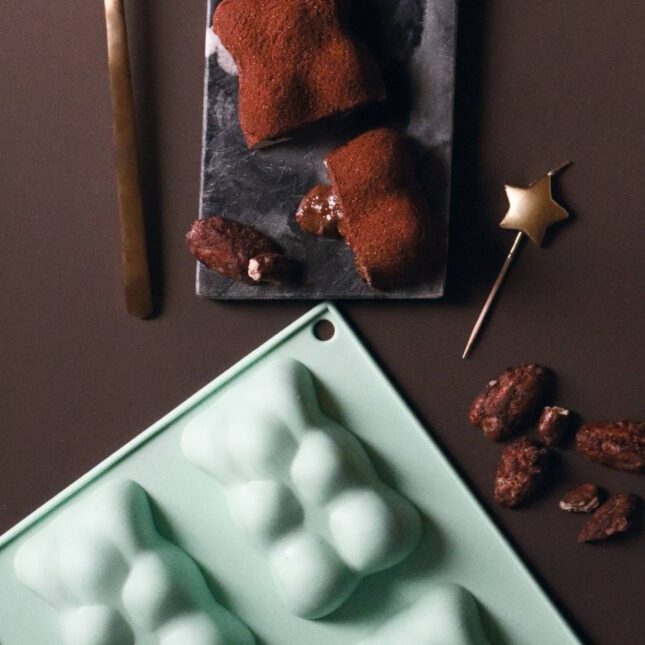 moule en silicone 6 grands oursons scrapcooking