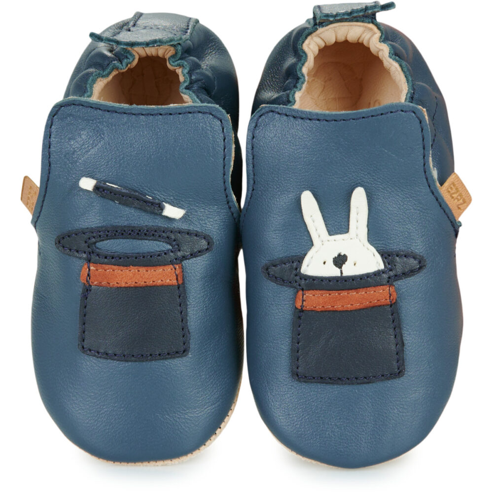 chaussons cuir magie antidérapantes