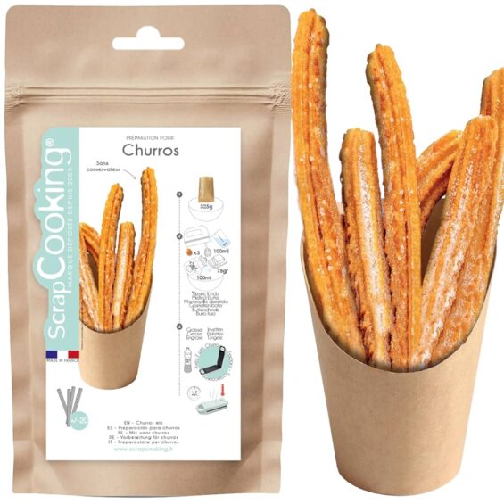 préparation pour churros scrapcooking