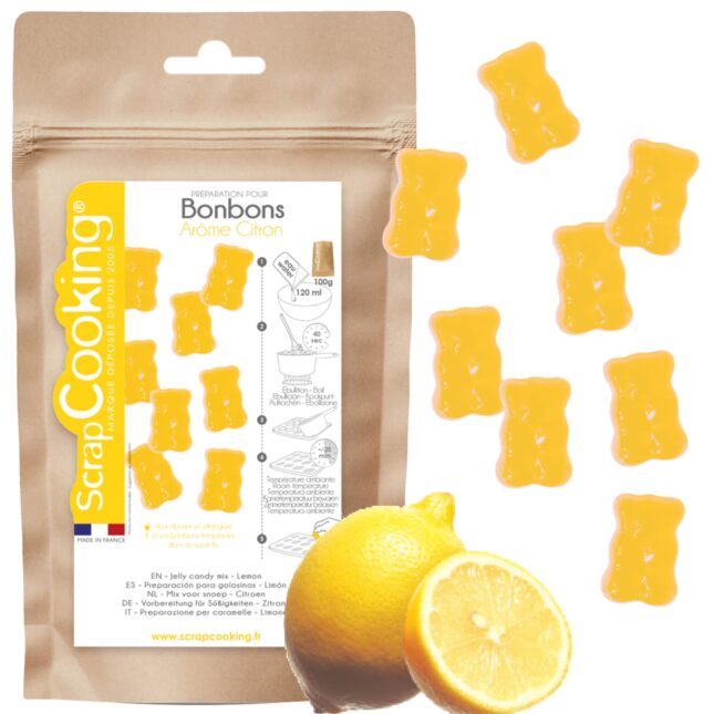 préparation pour bonbons scrapcooking