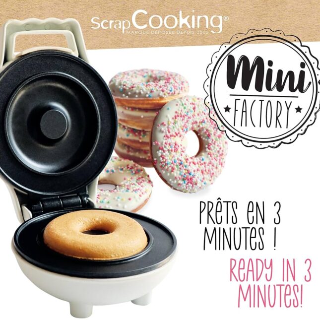 mini machine à donut scrapcooking