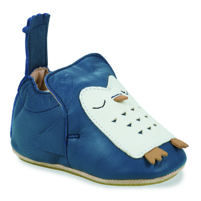 Chaussons cuir pingouin anti-glisse – Image 3