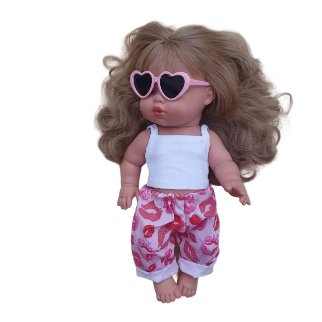 pantalon bisou de maman poule & papa coq