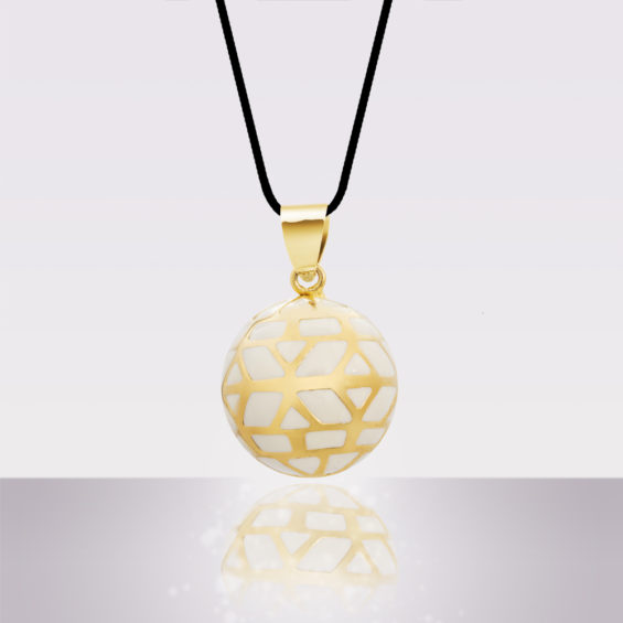 Bola de grossesse - Géométrique ivoire