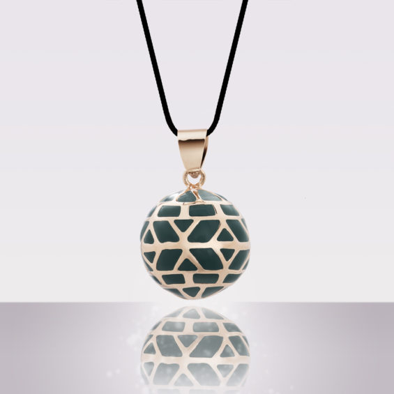 Bola de grossesse - Géométrique vert