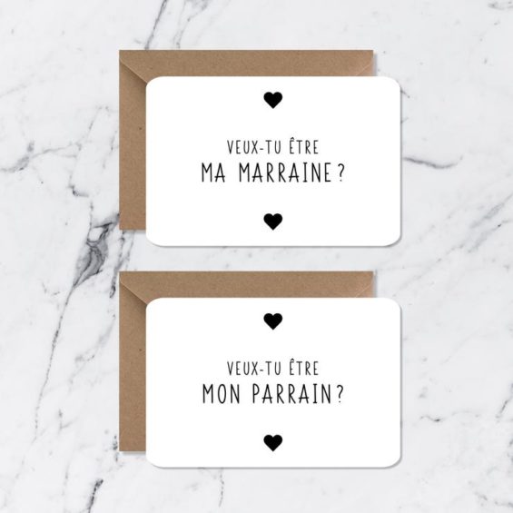 Demande carte Parrain/marraine