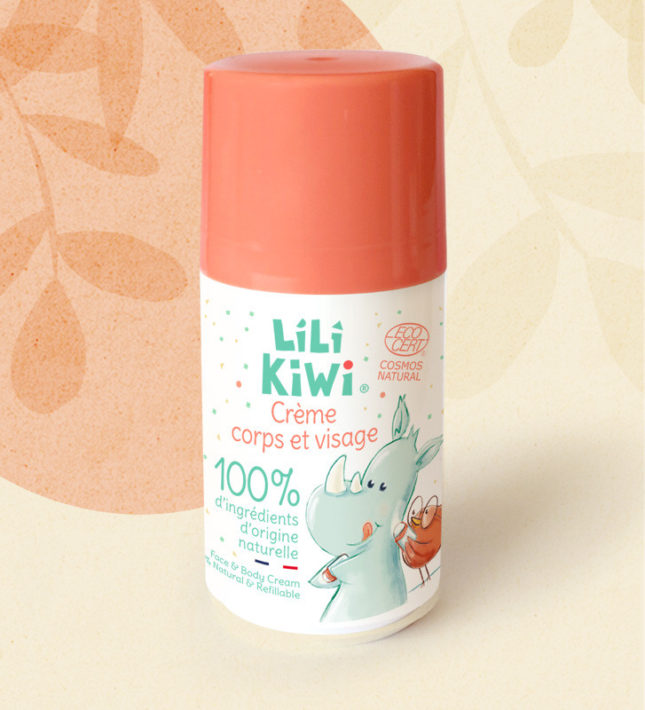 CRÈME VISAGE ET CORPS 100% D'ORIGINE NATURELLE Lilikiwi