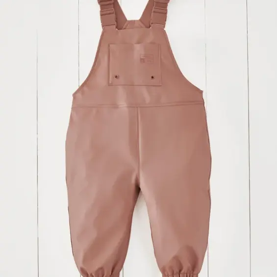 salopettes imperméables roses 3 4 ans