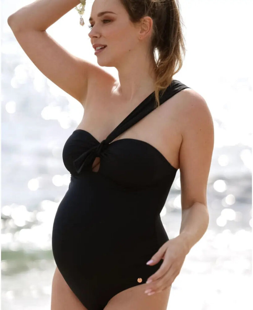 maillot de bain de maternité cuba noir