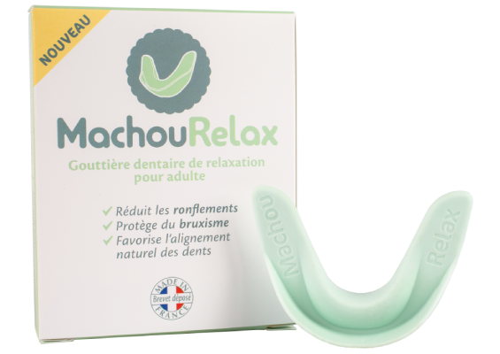 MachouRelax est une gouttière dentaire de relaxation pour adulte