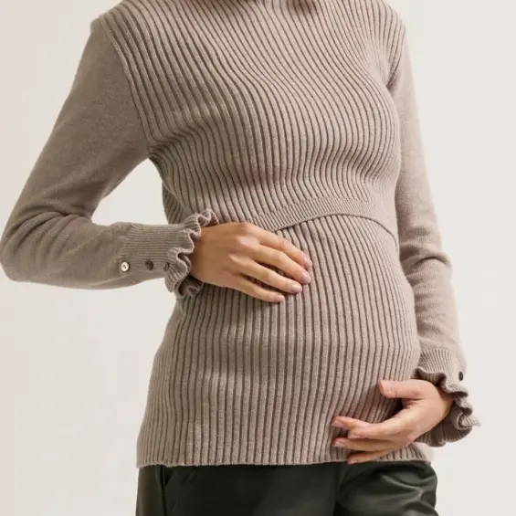 pull de grossesse et allaitement dorothée ivoire (copie)