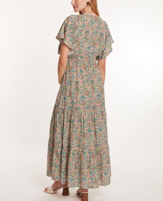 robe longue de grossesse et d’allaitement victoria cache cœur
